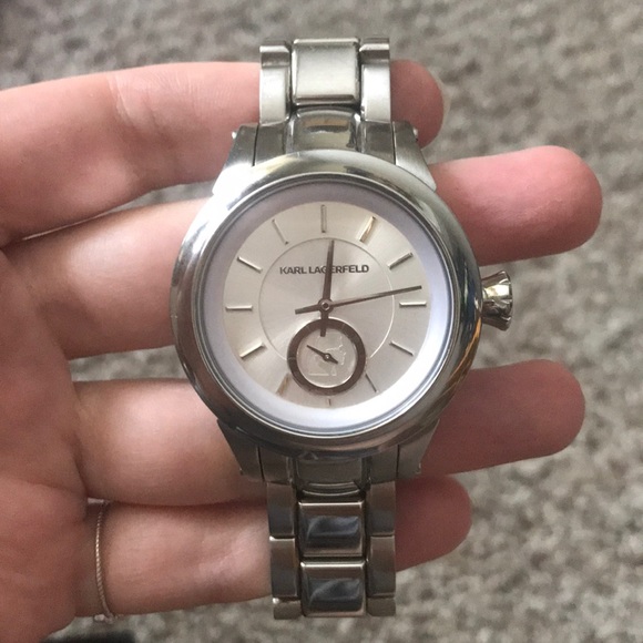 Karl Lagerfeld silver stainless steel watch - Picture 10 of 10